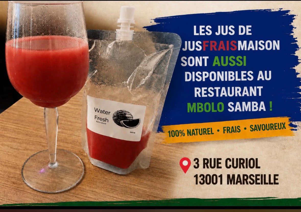 Water Fresh - Jus Frais Maison